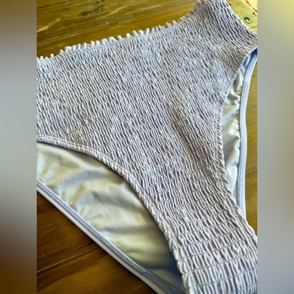 Lavender High Rise Bikini Bottom - Picture 2 of 5